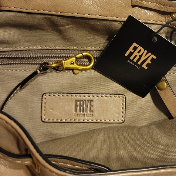 FRYE Ilana Leather Backpack BNWT - Picture 7 of 12